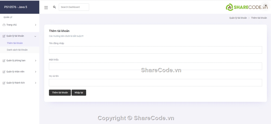 code Java,FPT Poly,code Java 5 FPT Polytechnic,Quản lý nhân sự jsp,source code spring mvc,ASM Java 5