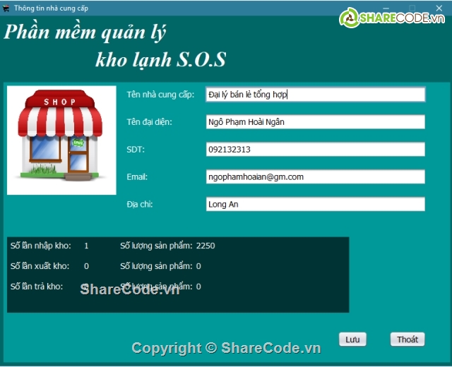 full code quản lý kho,java,quản lý kho lạnh