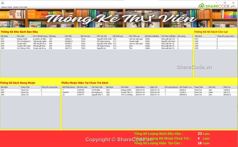 Java swing,hệ thống quản lí thư viện,java,quản lí thư viện java swing,đồ án,bài tập lớn