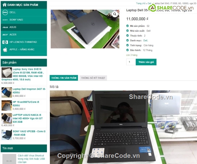 website bán máy tính,website bán laptop,web bán máy tính,website bán máy tính laptop,web bán hàng máy tính laptop,share code đồ án bán máy tính laptop