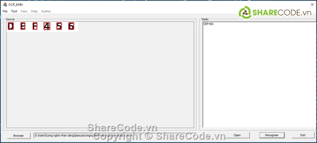 công nghệ nhận dạng,nhận dạng chữ viết máy,code nhận dạng chữ viết máy,nhận dạng chữ viết C#,code C# nhận diện chữ viết