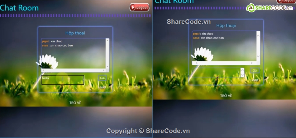 Code App Chat Mini,Full code web chat,source code web chat,code web chat PHP Mysql,Web chat client,My Chat App