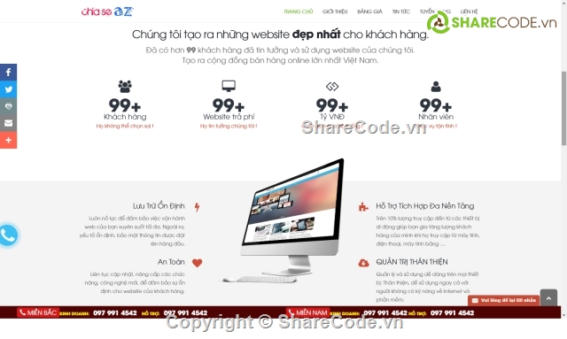 Website giới thiệu,Web giới thiệu,web công ty,web dịch vụ,web bán hàng