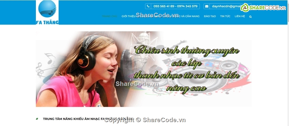 website chuẩn SEO,Full Code website,wordpress chuẩn SEO,website dạy nhạc,web dạy nhạc