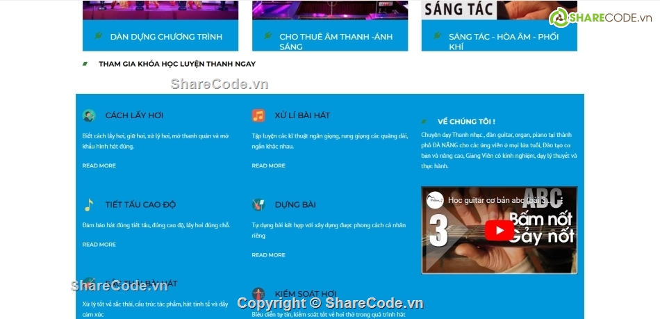 website chuẩn SEO,Full Code website,wordpress chuẩn SEO,website dạy nhạc,web dạy nhạc