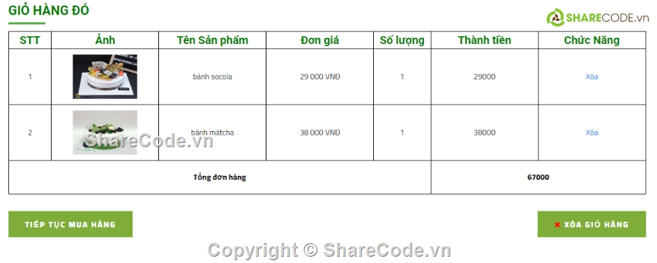 Source code Website,web bánh bánh,đồ án,php mysql,Bán hàng,website bán hàng