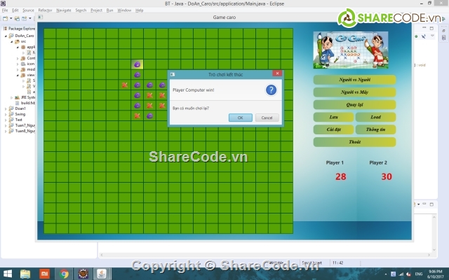 game cờ caro,game caro,caro,code caro