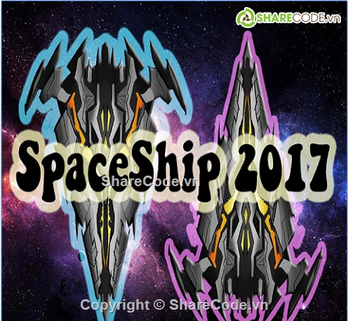 code game unity,code game unity 2017,SpaceShip 2017,code game