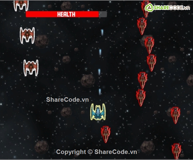 game source code,full code game unity,game unity full,Space Ship