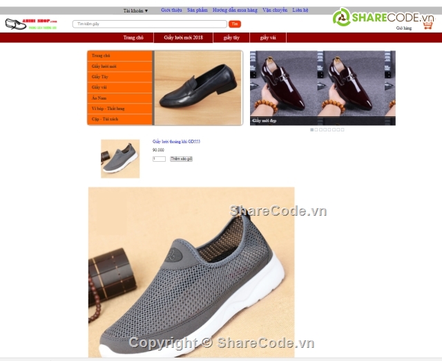 Code web bán hàng,web bán hàng php,web bán giầy dép,web bán giày dép,web bán hàng giầy dép,website bán giày