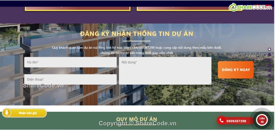 Source code web,code bất động sản,code landing page bất động sản