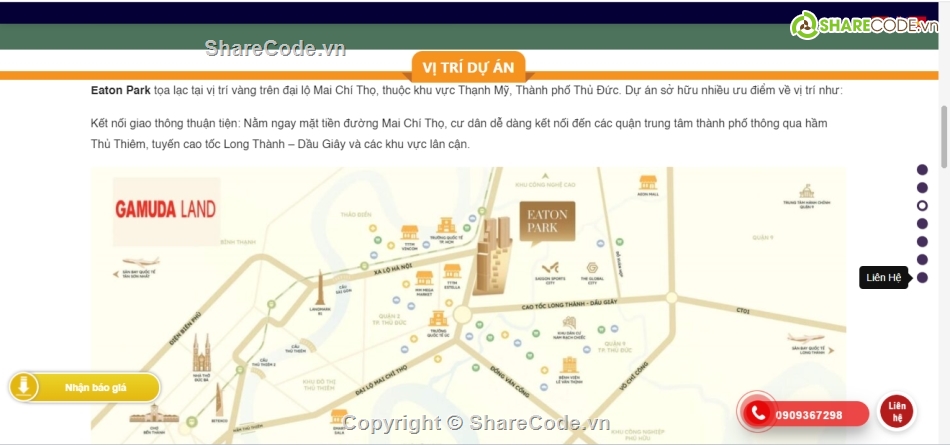 Source code web,code bất động sản,code landing page bất động sản