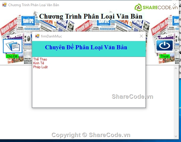 khai phá dữ liệu,phân loại văn bản,code phân loại văn  bản,Code C# phân loại văn bản,SVM C#