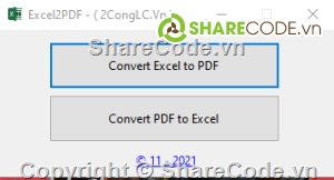 mã nguồn vb.net,Mã nguồn chuyển đổi PDF sang Excel,Mã nguồn chuyển đổi Excel sang PDF