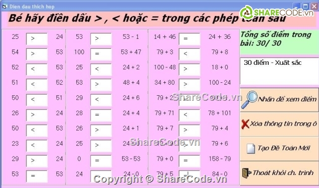 code Luyện giải toán cho học sinh Tiểu học,download phần mềm luyện giải toán qua mạng,VB giải toán,code phần mềm quản lý,phần mềm luyện thi toán tiếng anh,code đồ án