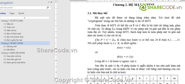 mật mã cổ điển,mã hóa afine,phần mềm mã hóa affine,code phần mềm,hệ mã Affine,phần mềm mã hóa Affine