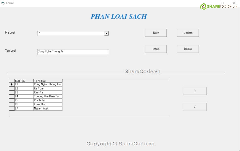 Quản lý sách,code phần mềm,code Visual Basic 6.0