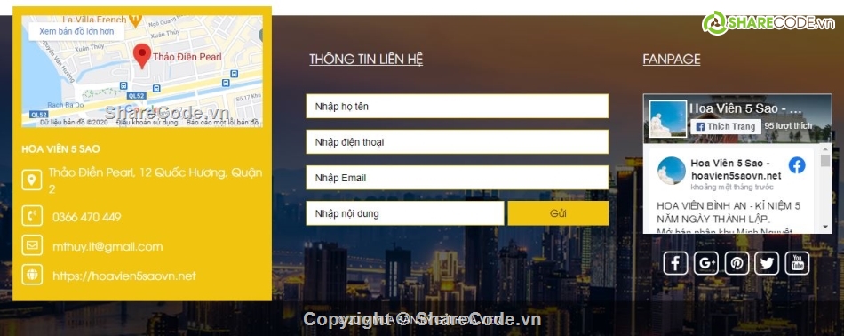 website dự án,Full code web,website hoa viên,website công viên,website chuẩn seo,website giá rẻ