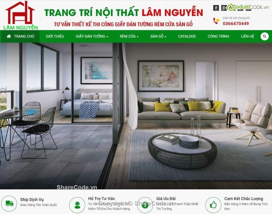 website nội thất,web nội thất full code php,code php website giấy dán tường,website bán giấy dán tường,website trang trí nội thất,full code website php