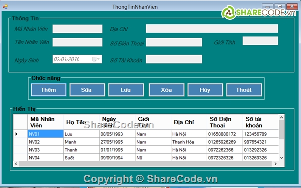 window form,quản lý kho,quan ly kho hang,quản lý kho hang,quản lý hàng hóa