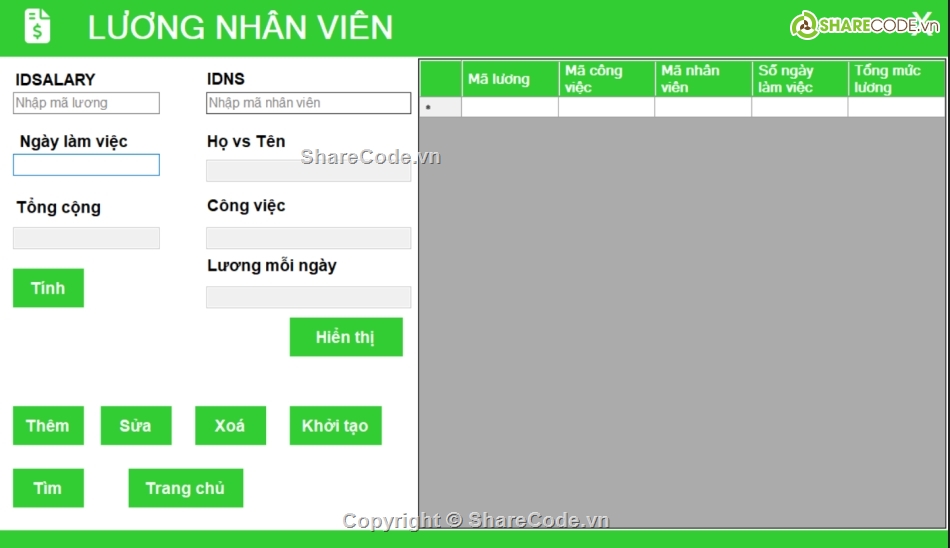 Full code Quản lý nhân viên C#,Quản lý nhân viên C#,Quản lý nhân viên