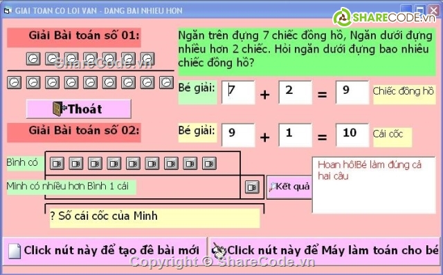 code Luyện giải toán cho bé,code phần mềm quản lý,code đồ án,share code,download chương trình luyện thi violympic,download chương trình giáo dục phổ thông mới