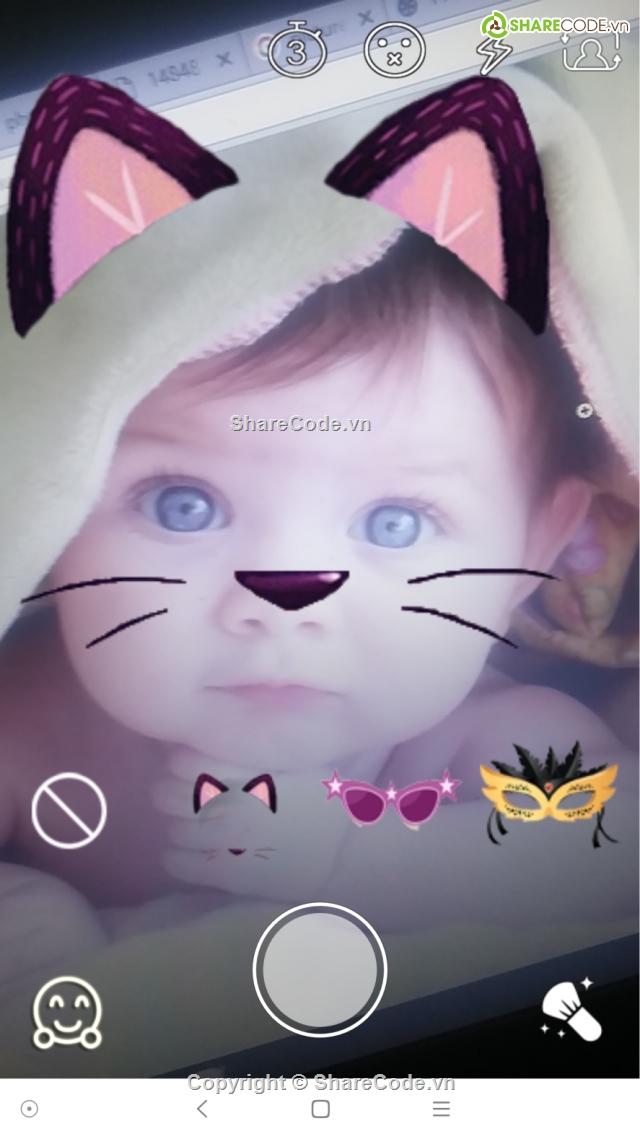 camera face,funny selfie camera app,nhận diện khuân mặt,camera android,nhận dạng khuân mặt,camera sticker