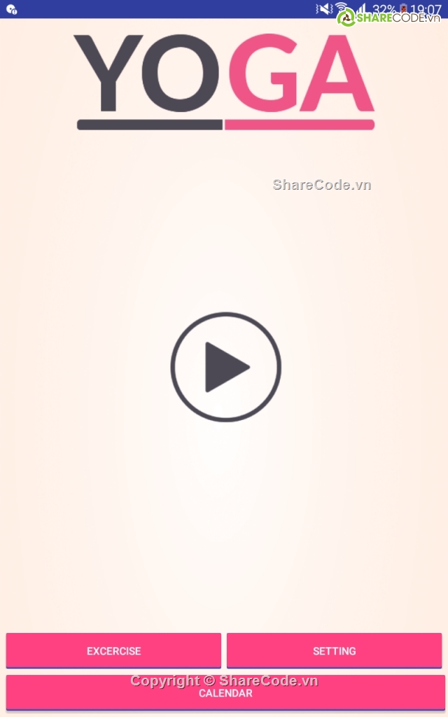 android programming,app android,source học android,đồ án android,android quiz,ứng dụng tập Yoga