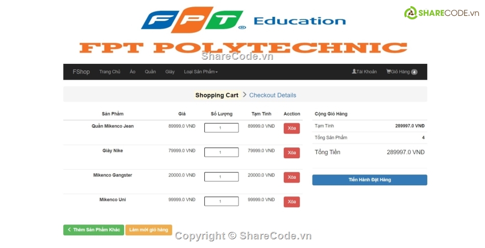 Source code web bán hàng,code web bán hàng assignment java 5,assignment java 5,code java 5 fpt polytechnic,Asm java 5 Fpoly,java 5 fpoly