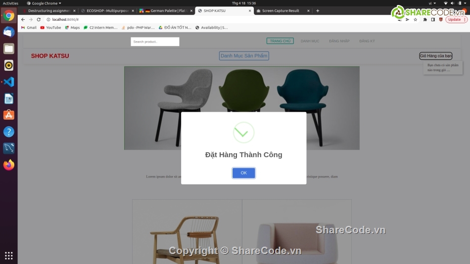 code website bán ghế php laravel,Code bán ghế laravel,web bán nội thất laravel vuejs,Code web bán bàn ghế