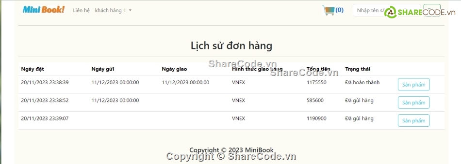 web bán sách,Full code web bán sách online,web văn phòng phẩm