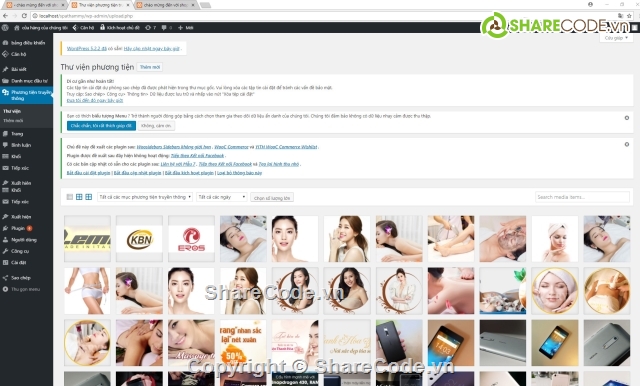 website spa làm đẹp,thẩm mỹ viện spa,Code web spa,web giới thiệu thẩm mỹ viện