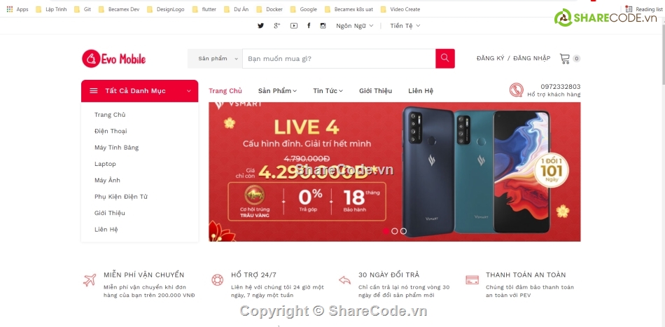 Web bán thiết bị công nghệ,Code website bán đồ công nghệ,Code bán hàng điện thoại,Code web bán điện thoại,web bán hàng điện thoại