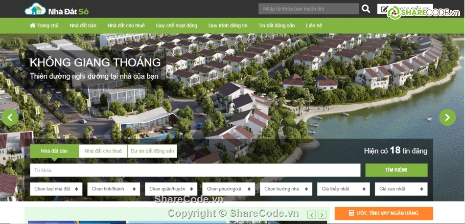 code bất động sản,chuyên nghiệp,đăng tin,web bất động sản,website công ty bất động sản