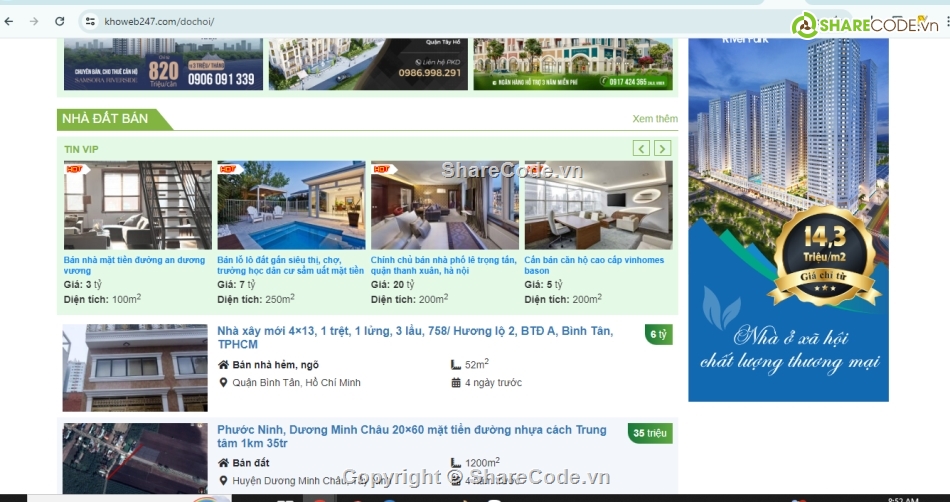 code bất động sản,chuyên nghiệp,đăng tin,web bất động sản,website công ty bất động sản