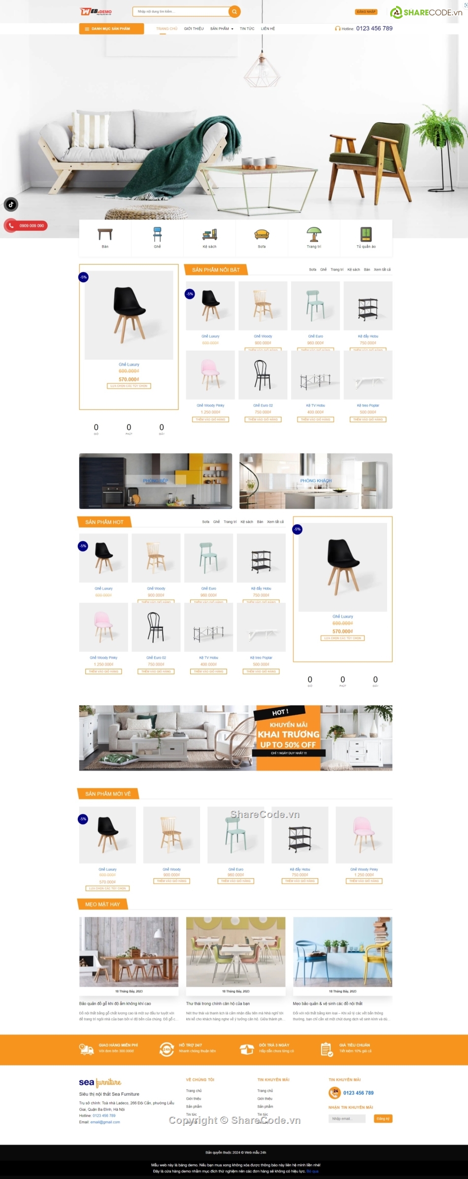 website bán nội thất website nội thất,share code bán nội thất,bán hàng nội thất chuẩn SEO