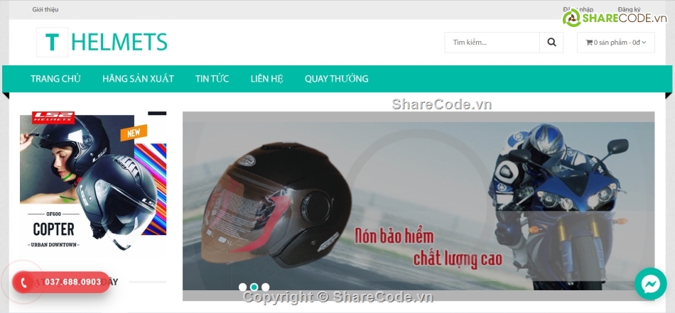 code website bán mũ bảo hiểm,website bán mũ bảo hiểm Ajax,code Web bán hàng nón bảo hiểm,jQuery Ajax,bootstrap,asp.net mvc