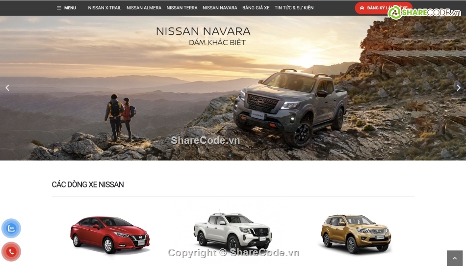 website ô tô wp,web bán hàng ô tô,web ô tô chuẩn sẹo,web ô tô nissan,code web bán ô tô