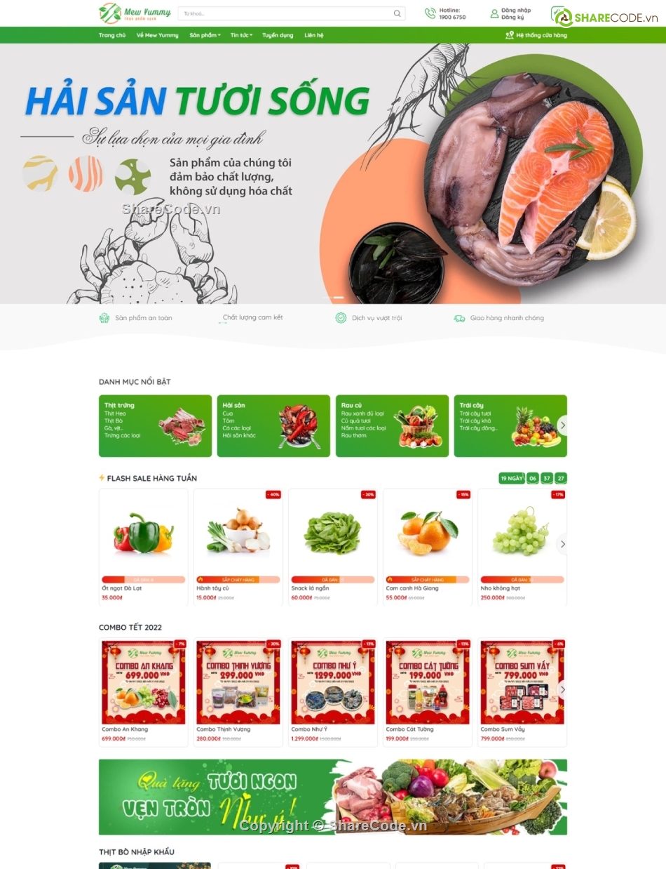 Code web thực phẩm wordpress,theme flatsome,code web thực phẩm sạch,source code web thực phẩm,web thực phẩm WP