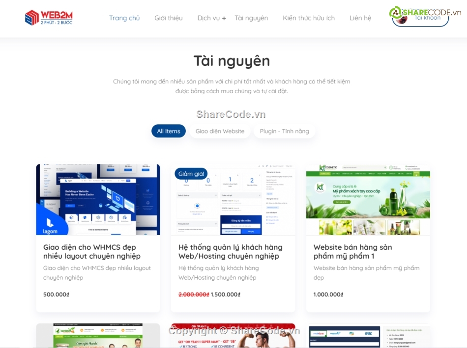 code web,website chuẩn SEO,hosting & domain,giao diện bán hosting