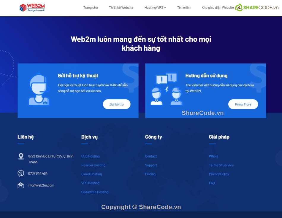 web công ty,web giới thiệu công ty,website chuẩn SEO,website bán Hosting