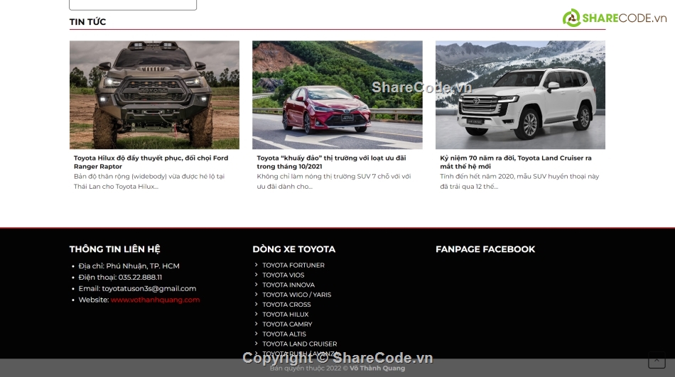 mã nguồn website bán ô tô,full code bán xe ô tô,Share code web bán ô tô