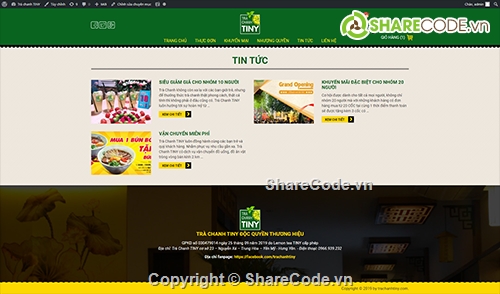 Code Website bán trà chanh,Code web bán trà sữa,code bán trà sữa,code web bán trà chanh