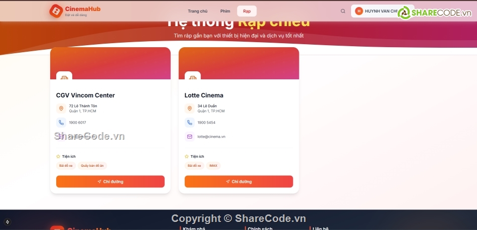 nextjs,mongodb,website,hệ thống đặt vé,quản lý đặt vé xem phim,web đặt vé xem phim