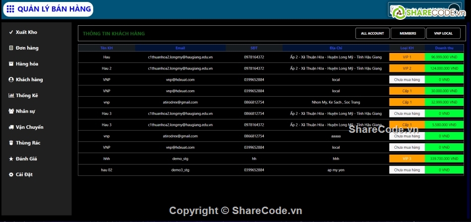 Website bán hàng,Website quản lý,Web bán hàng,Code phần mềm quản lý,Code PHP