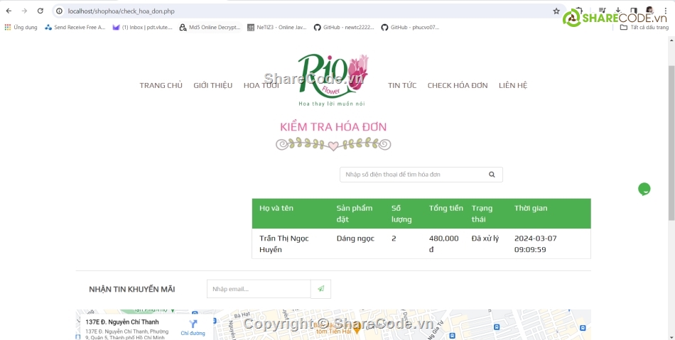 code quản lý cửa hàng,website mvc,OOP,website bán hoa