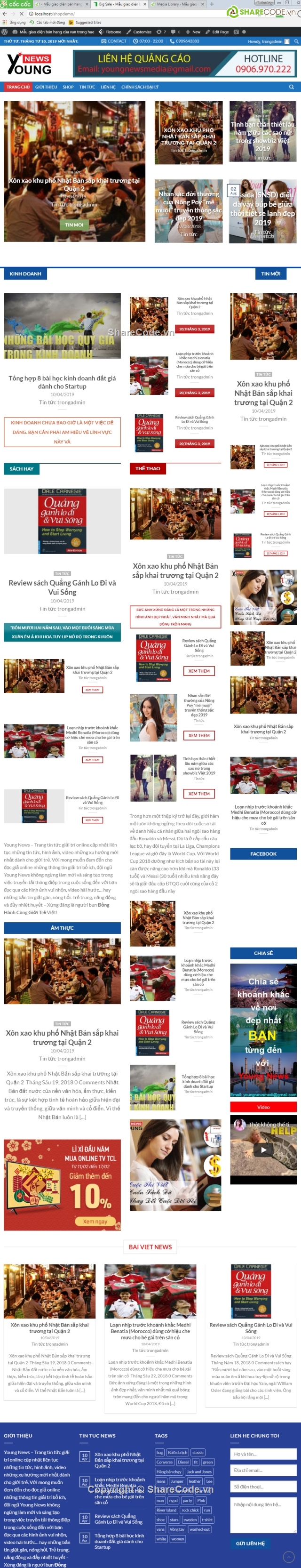 Web tin tức,Website giải trí,Web tin tức giải trí,share code website,Full Code website tin tức,Share code website trang tin tức