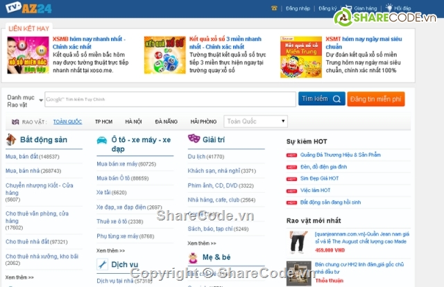 web rao vặt,website tin tức,website rao vặt,website tin tức đẹp