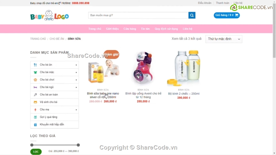 code shop bán đồ trẻ em,web đồ chơi trẻ em,Website bán đồ trẻ em,code web siêu thị,đồ chơi trẻ em,code siêu thị