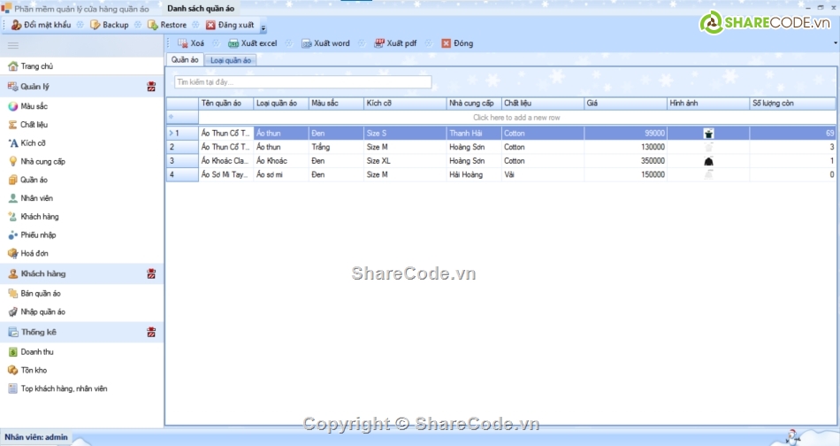 c# quản lý cửa hàng quần áo,quản lý shop thời trang c#,quản lý cửa hàng thời trang c#,cửa hàng quần áo c#,code quản lý quần áo c#
